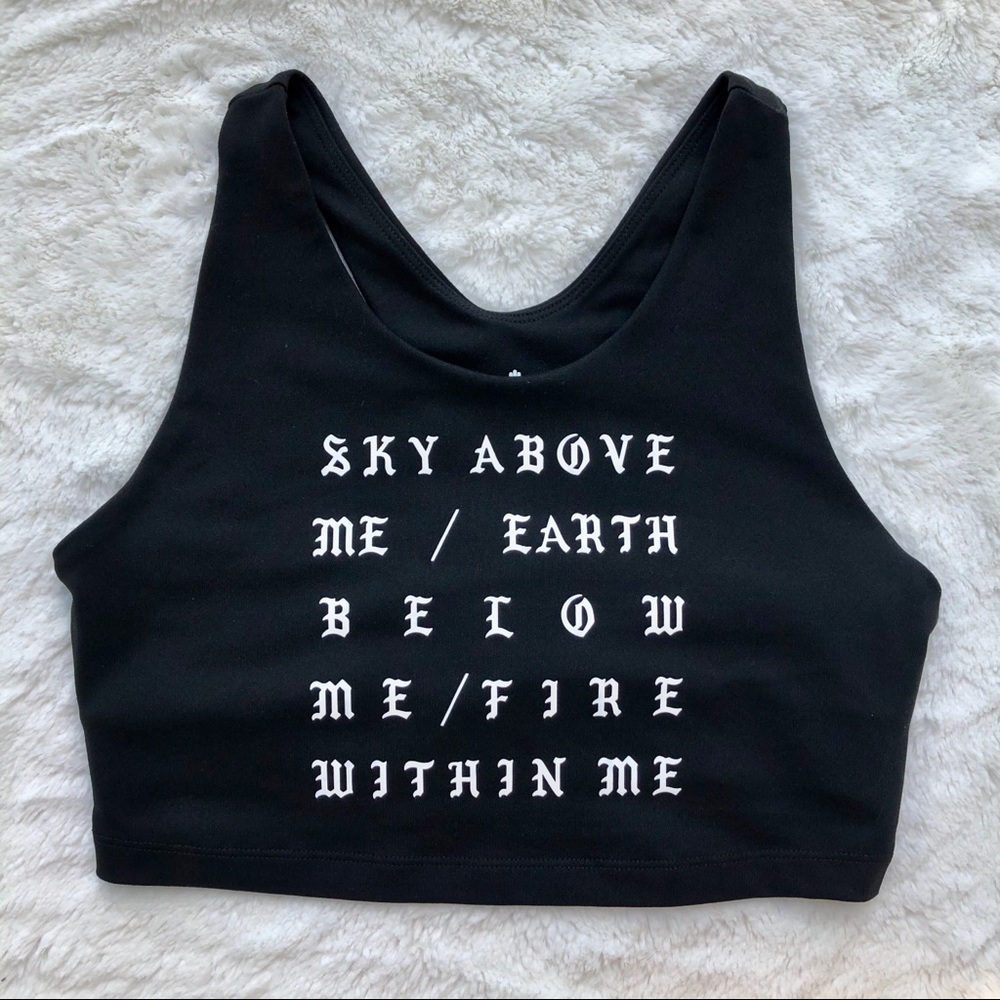 Spiritual Gangster Sky Above me sports bra M - Picture 2 of 6